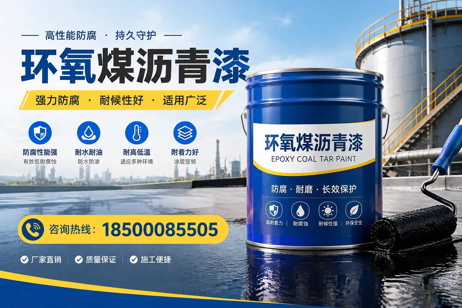 环氧煤沥青漆的储存与运输注意事项,揭阳企业须知